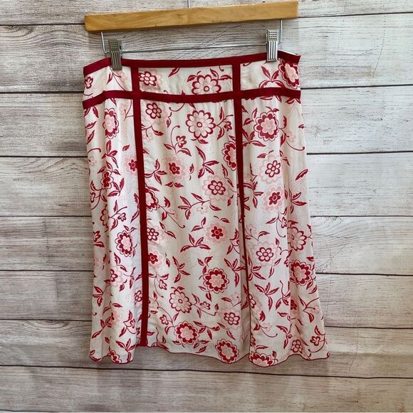 ANTHROPOLOGIE PARAMETER RED FLORAL SKIRT‎ - Picture 6 of 6